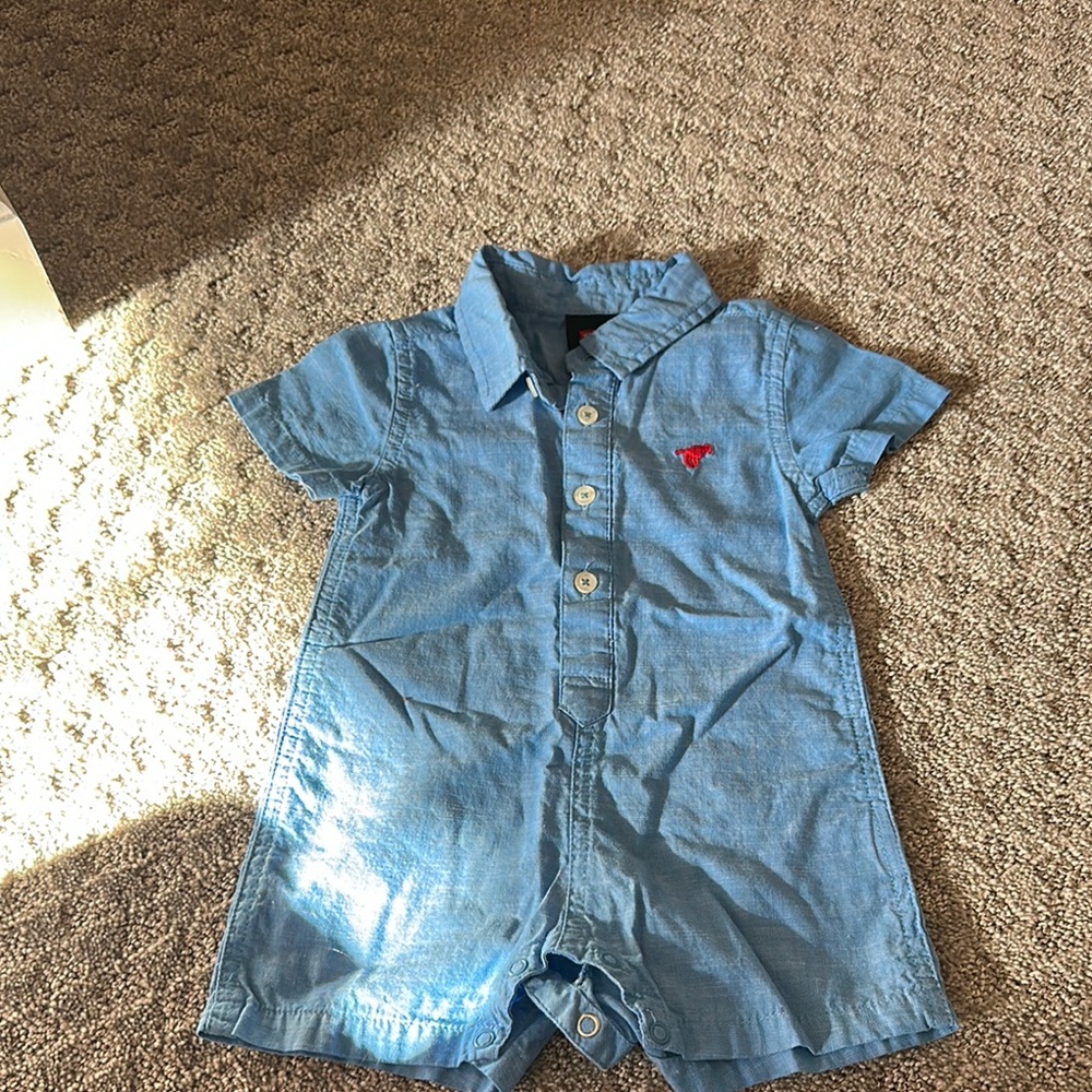 Wrangler Blue Denim Jumpsuit